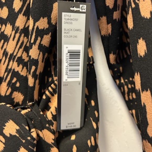 Tahari Ruched Sheath Dress – Size 8 NWT - Picture 5 of 9